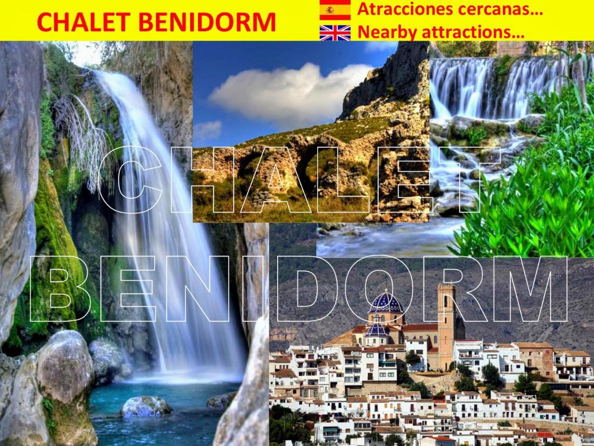 Villa Chalet Benidorm Exteriör bild