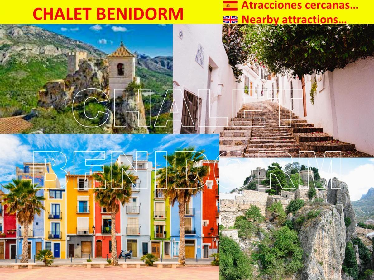 Villa Chalet Benidorm Exteriör bild